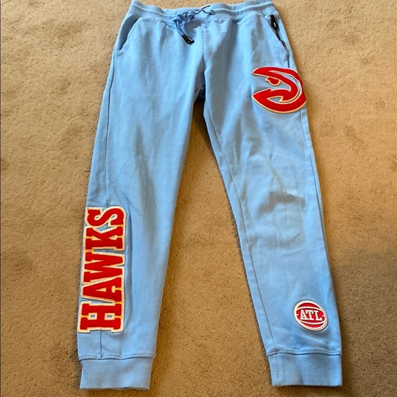 PRO STANDARD MEN’S NBA ATLANTA HAWKS JOGGERS SIZE M - Picture 1 of 15